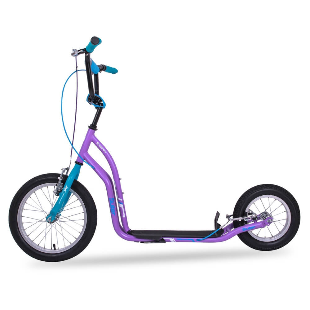 Kolla in Sparkcykel Suter SE, purple/blue, inSPORTline hos SportGymButiken.se