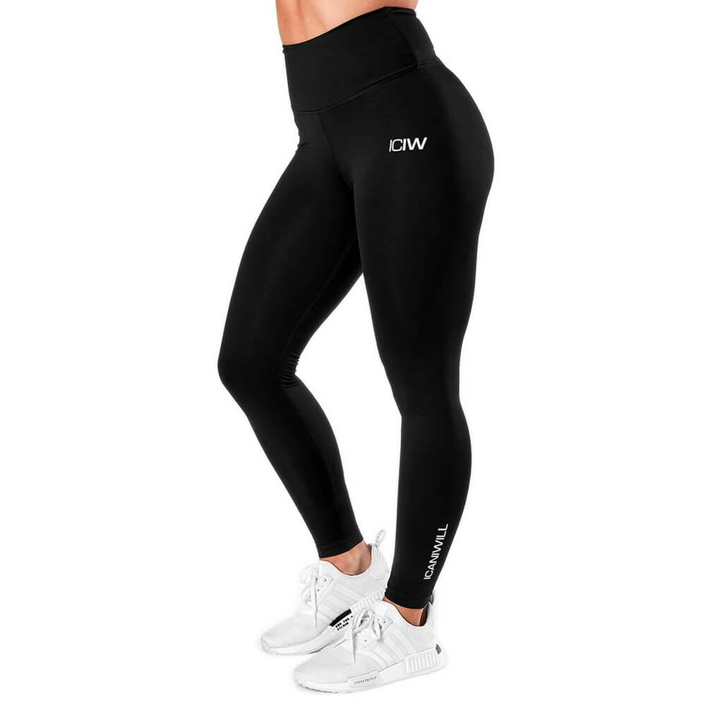 Kolla in Scrunch V-Shape Tights, black, ICANIWILL hos SportGymButiken.se