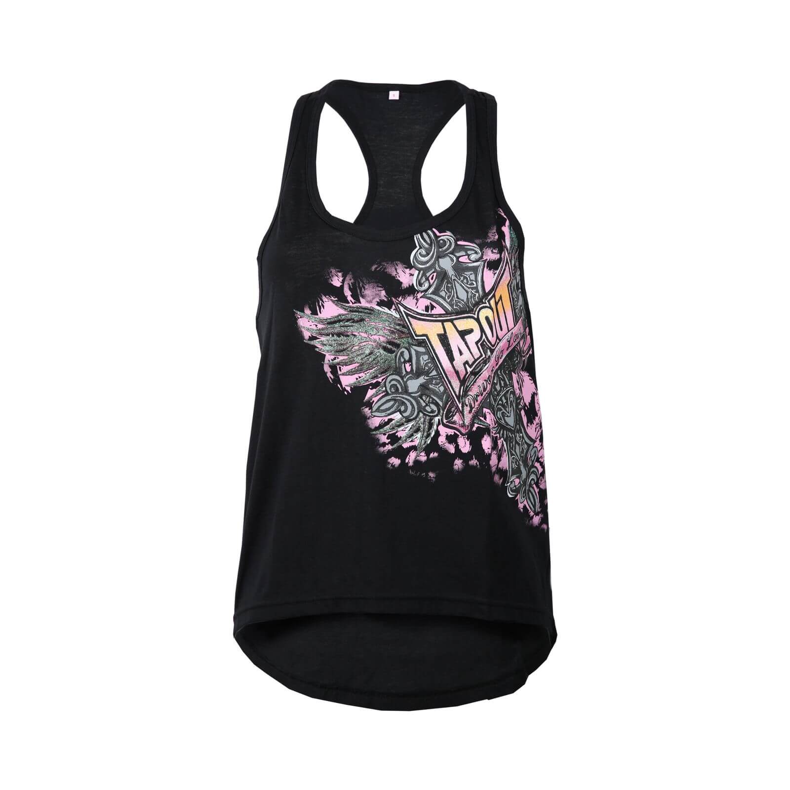 Don't Cross Tanktop, black, Tapout