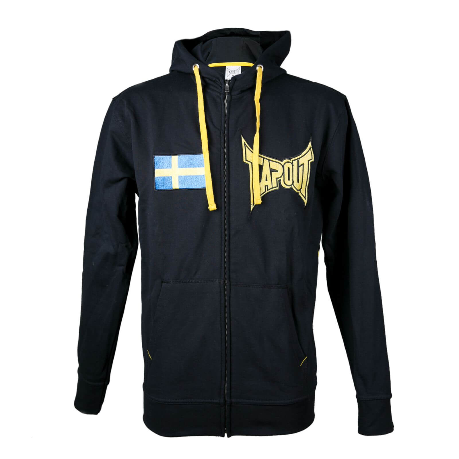 Kolla in Swedish Lion Hood, black, Tapout hos SportGymButiken.se