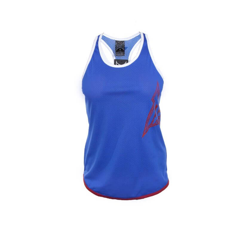 Skinny Racer Back T, blue, Tapout