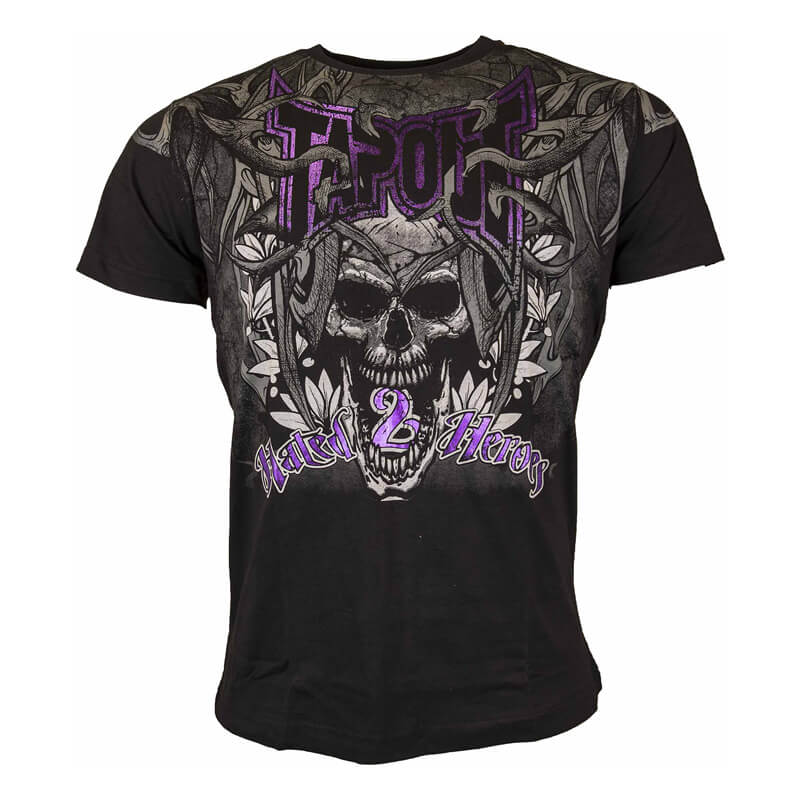 Kolla in Screaming Skull Tee, black, Tapout hos SportGymButiken.se