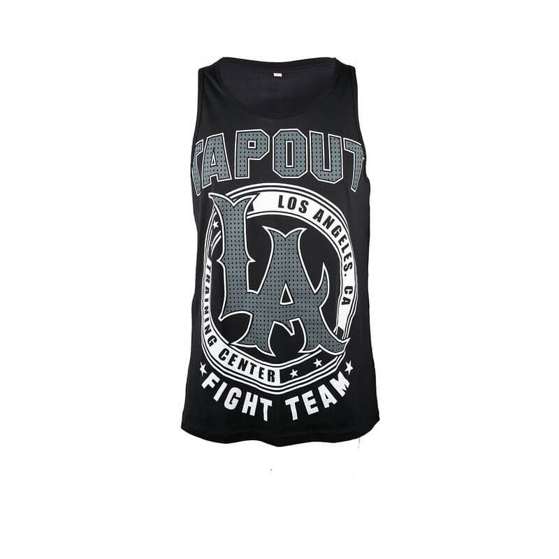 Kolla in LA Mesh Tanktop, black, Tapout hos SportGymButiken.se