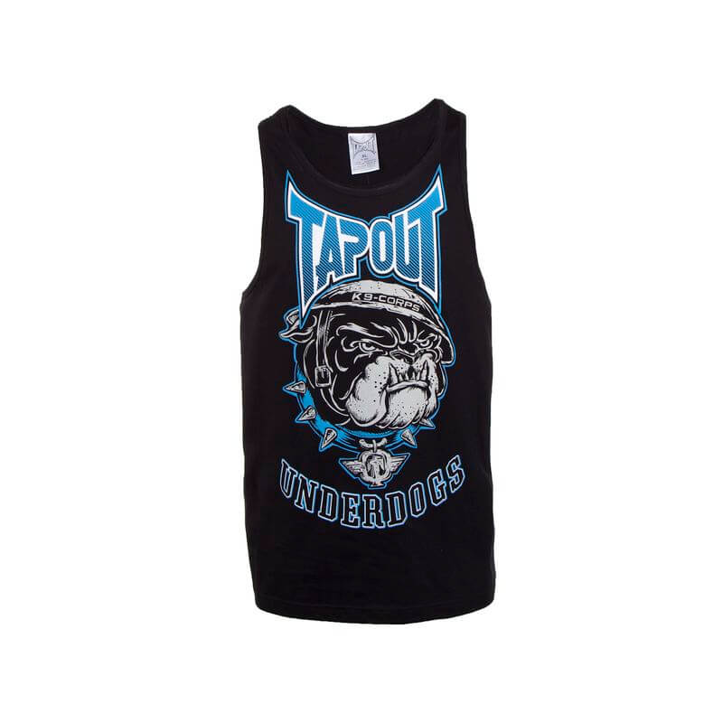 Under Bulldog Tank, black, Tapout