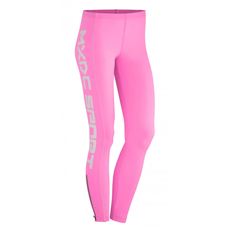 Reflective Logo Tights, knockout pink, MXDC