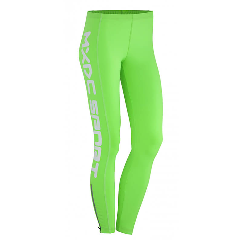 Reflective Logo Tights, green gekko, MXDC