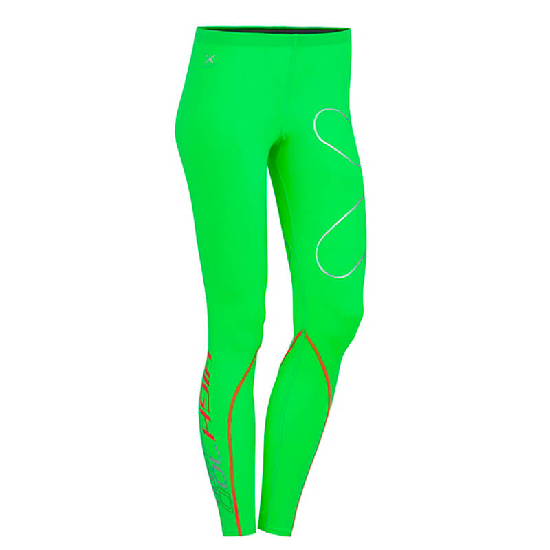 Ladies High Compression Tights, green gekko, MXDC