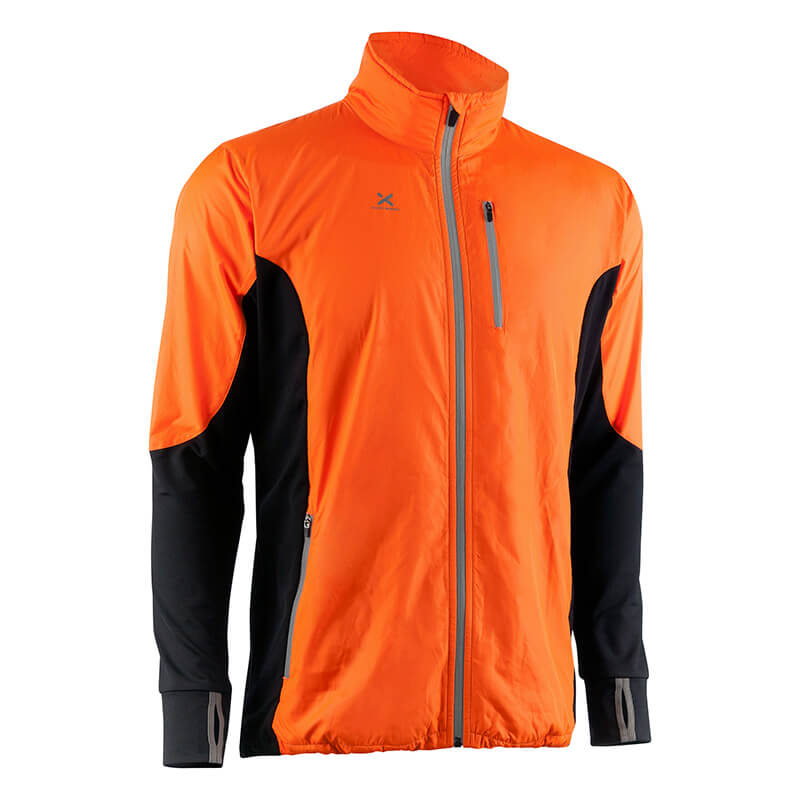 Kolla in Men Hybrid Jacket, orange/black, MXDC hos SportGymButiken.se