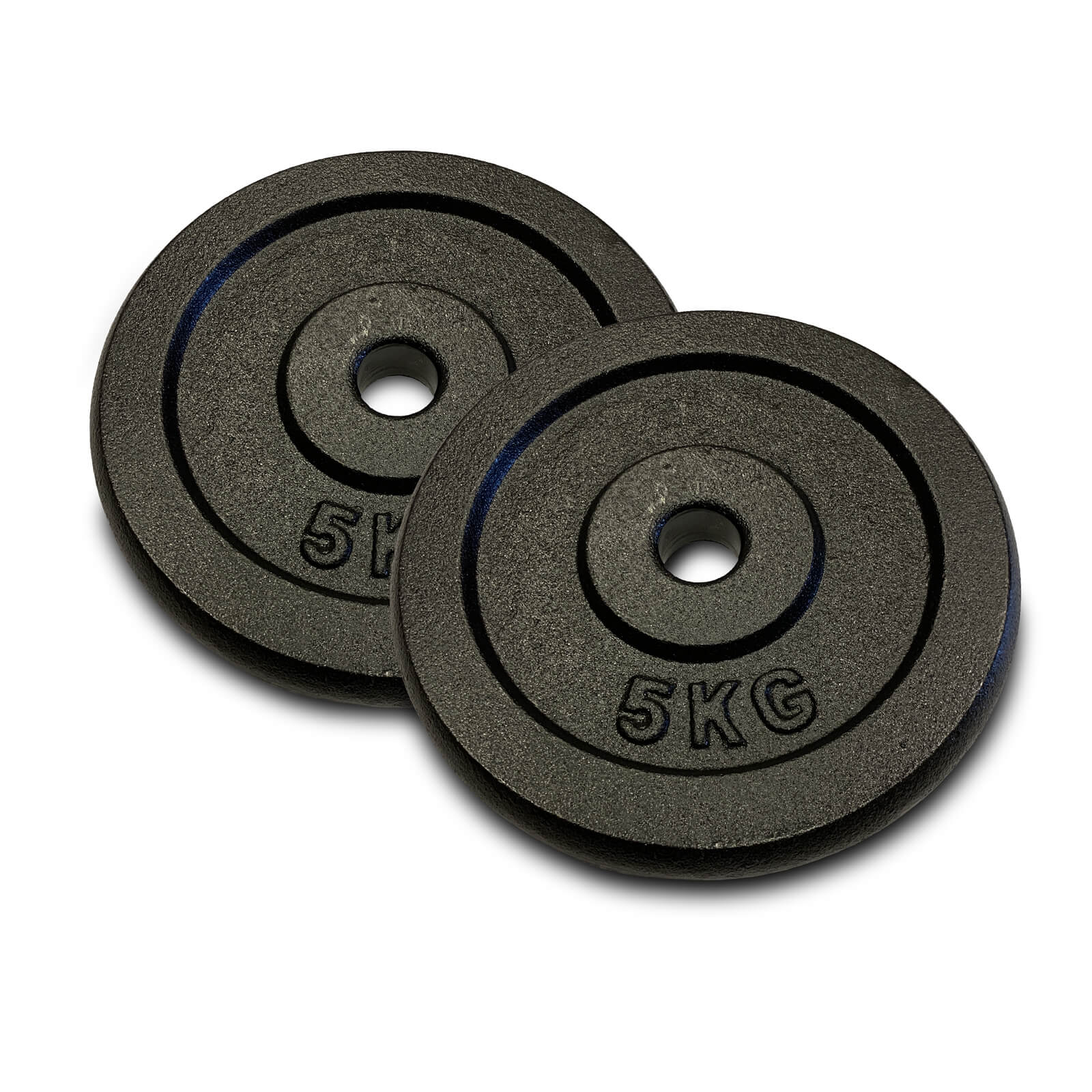 Kolla in Viktskivor Metall 25 mm. 2 x 5 kg hos SportGymButiken.se