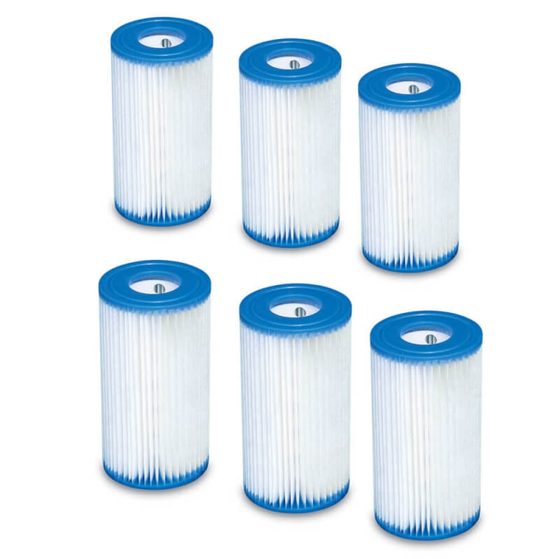 Kolla in Poolfilter A, 6-Pack, Intex  hos SportGymButiken.se