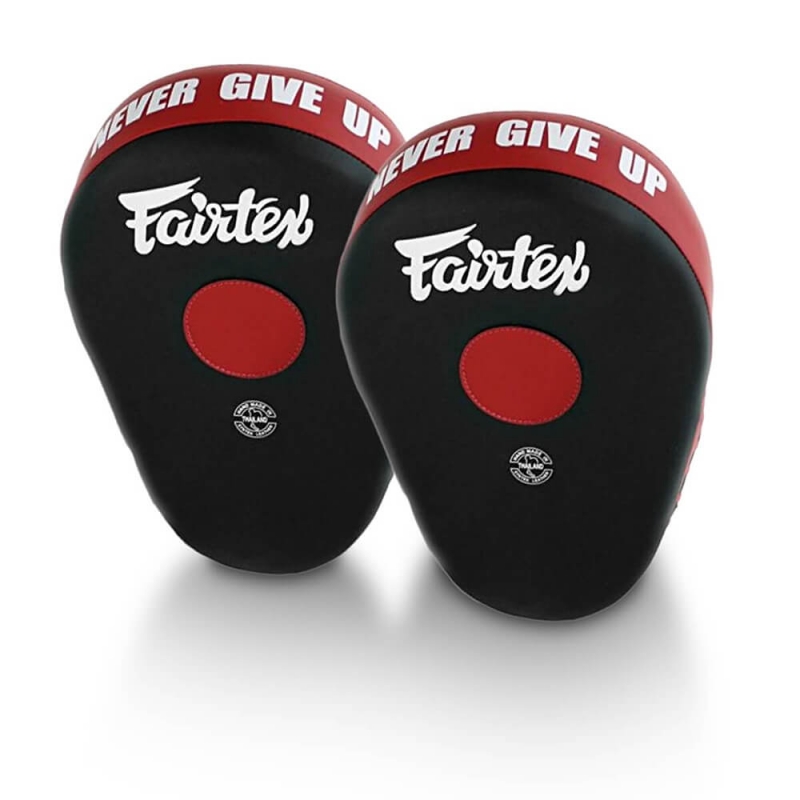 Kolla in Focus Mitts FMV13 Maximized, red/black, Fairtex hos SportGymButiken.se