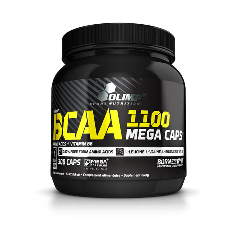 BCAA Mega Caps, Olimp, 300 kapslar