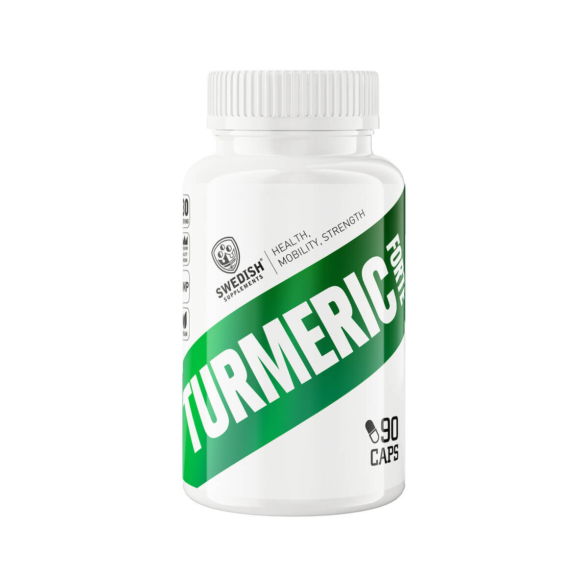 Turmeric Forte, 90 kapslar, Swedish Supplements