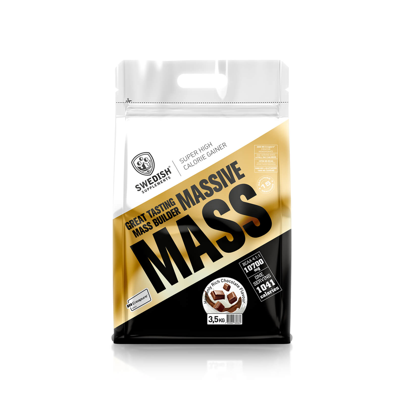 Kolla in Massive Mass, 3.5 kg, Swedish Supplements hos SportGymButiken.se