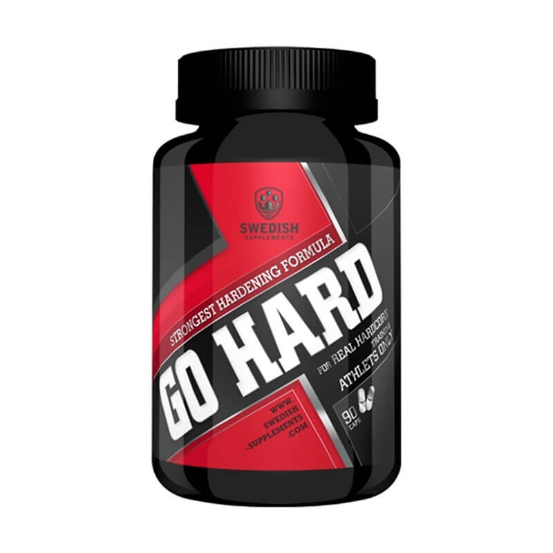 Go Hard, Swedish Supplements, 90 kapslar