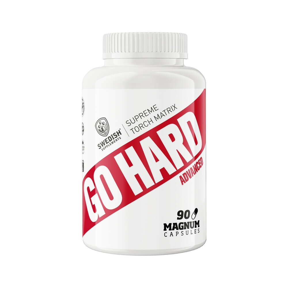 Go Hard Advanced, 90 kapslar, Swedish Supplements