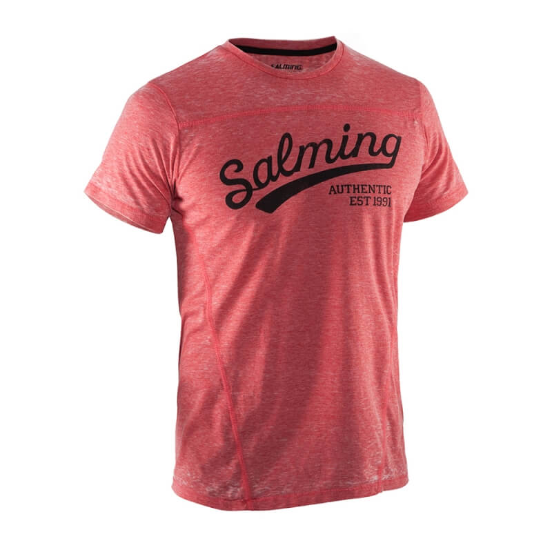 Run Rough Tee Men, red, Salming Sports