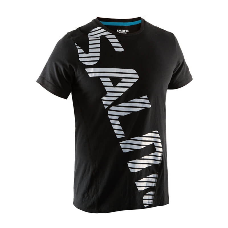 Run Icon Tee Men, black, Salming Sports