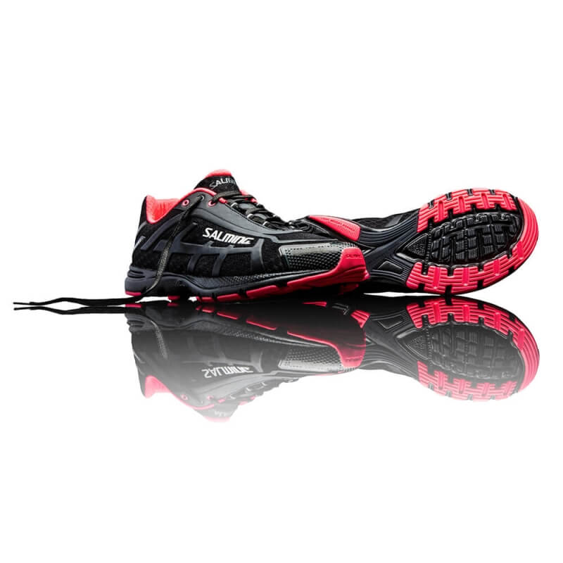 Distance D4 Women, black/diva pink, Salming Sports