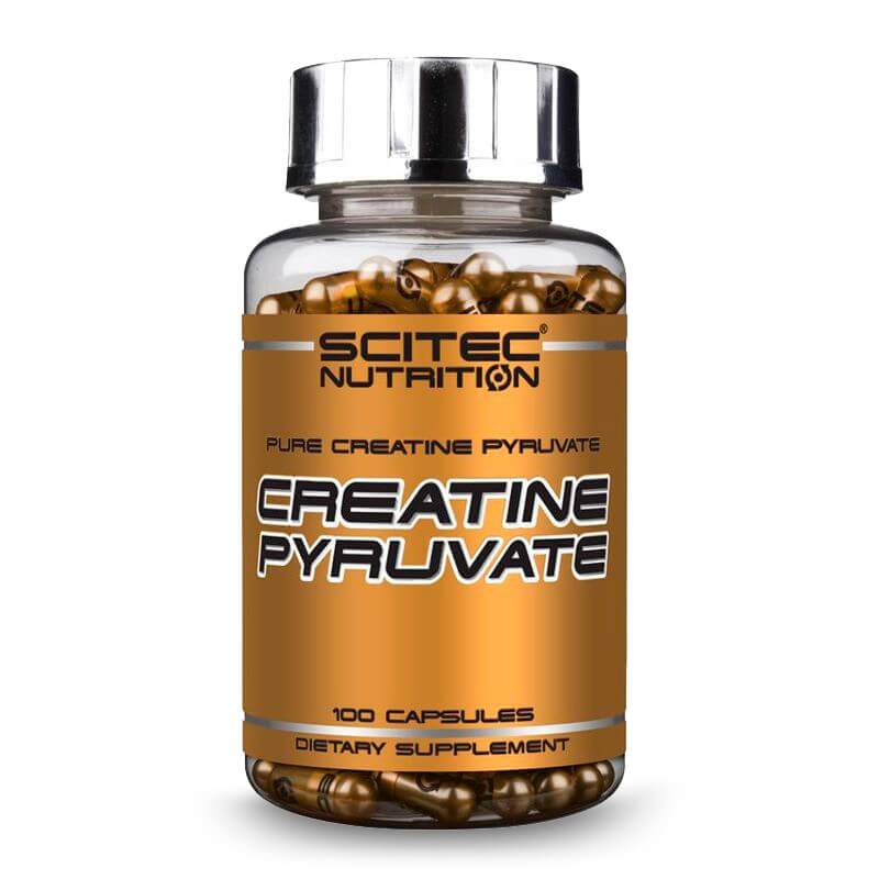 Kolla in Creatine Pyruvate, 100 kapslar, Scitec Nutrition hos SportGymButiken.se