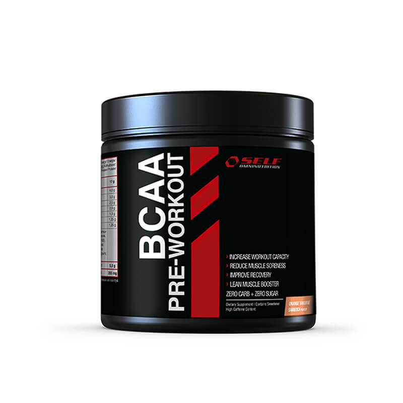 Kolla in BCAA Pre-Workout, 350 g, Self hos SportGymButiken.se