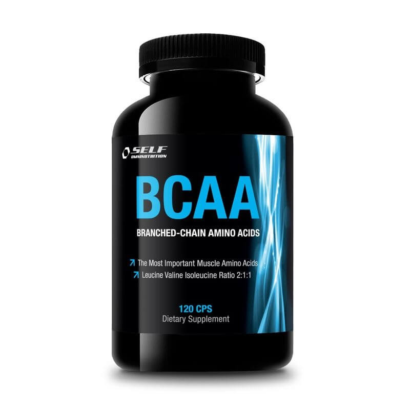 BCAA, 120 kapslar, Self