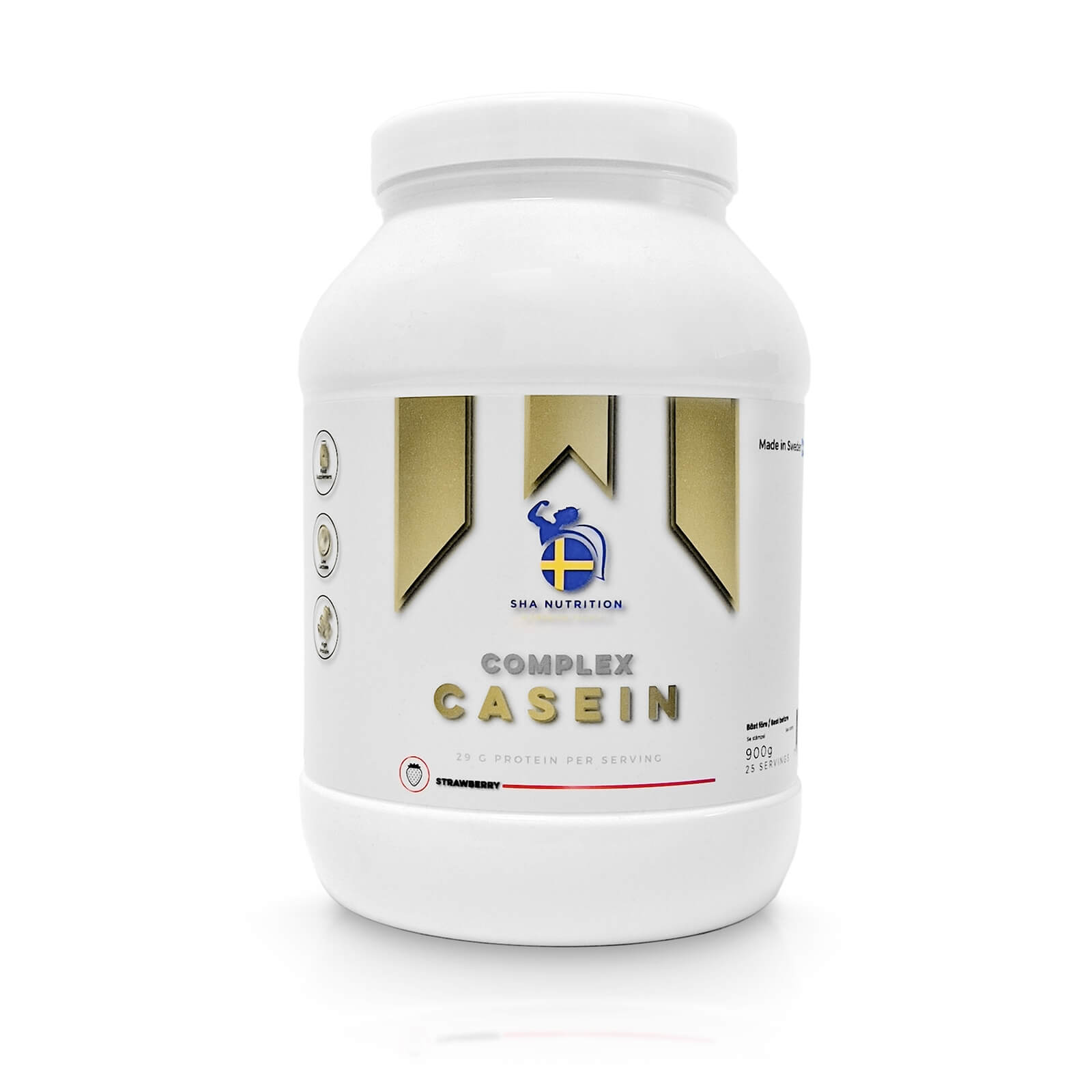 Kolla Casein Complex, 900 g, SHA Nutrition hos SportGymButiken.se