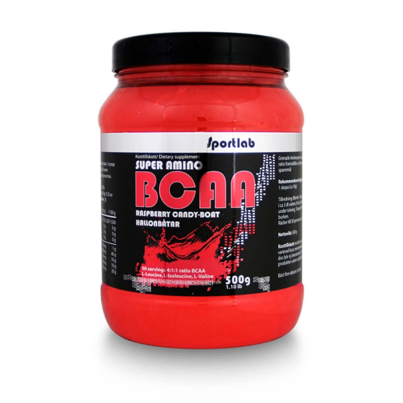 Kolla in Super Amino BCAA, 500 g, Sportlab hos SportGymButiken.se