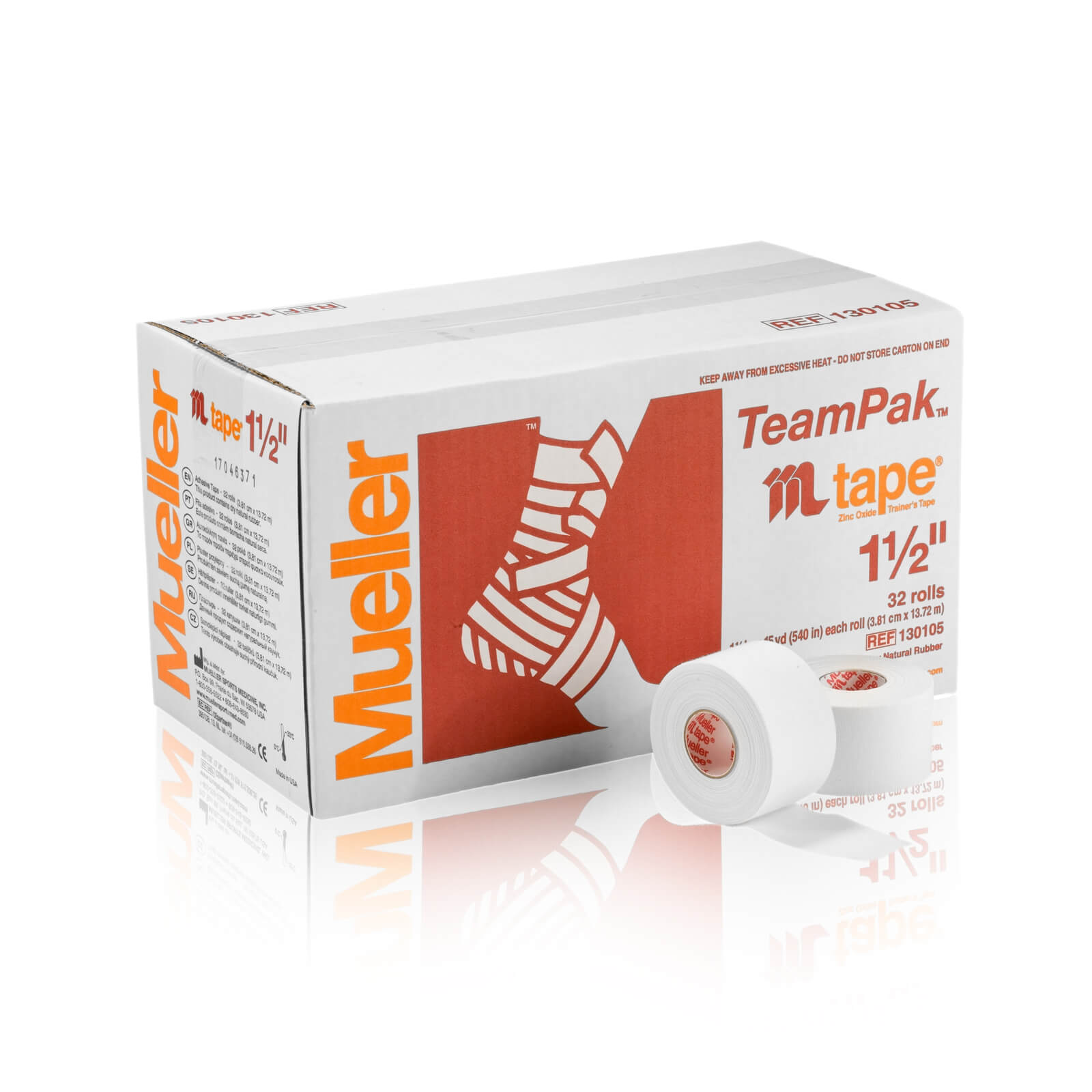 Träningstejp 1.5'' MTape Teampak, Mueller