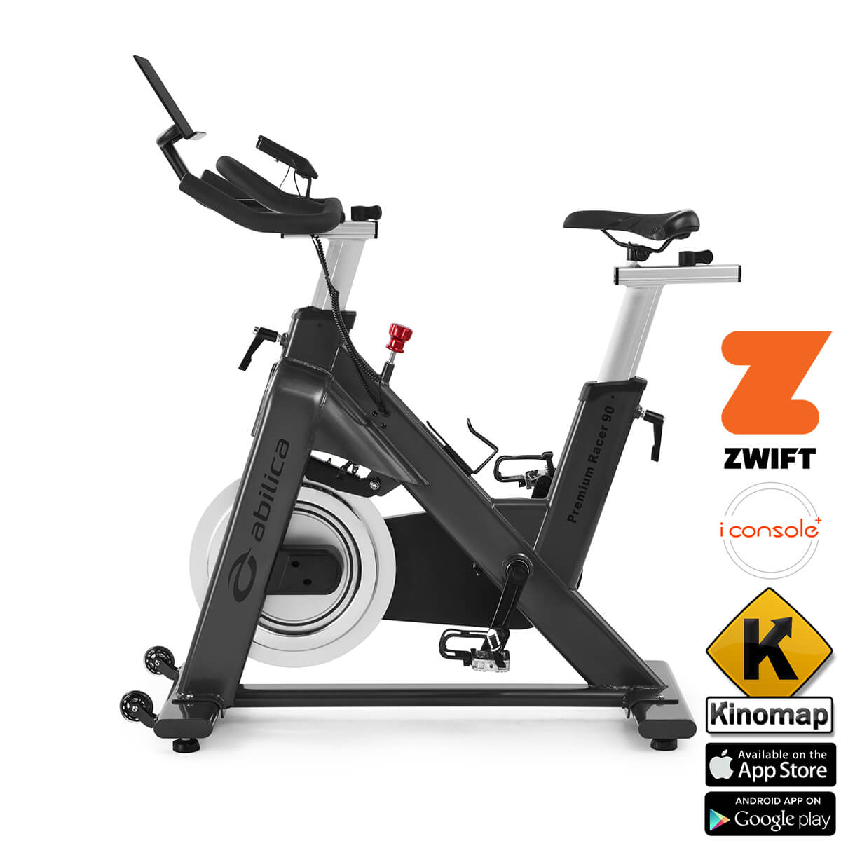 Kolla in Spinningcykel, Premium Racer 90, Abilica hos SportGymButiken.se