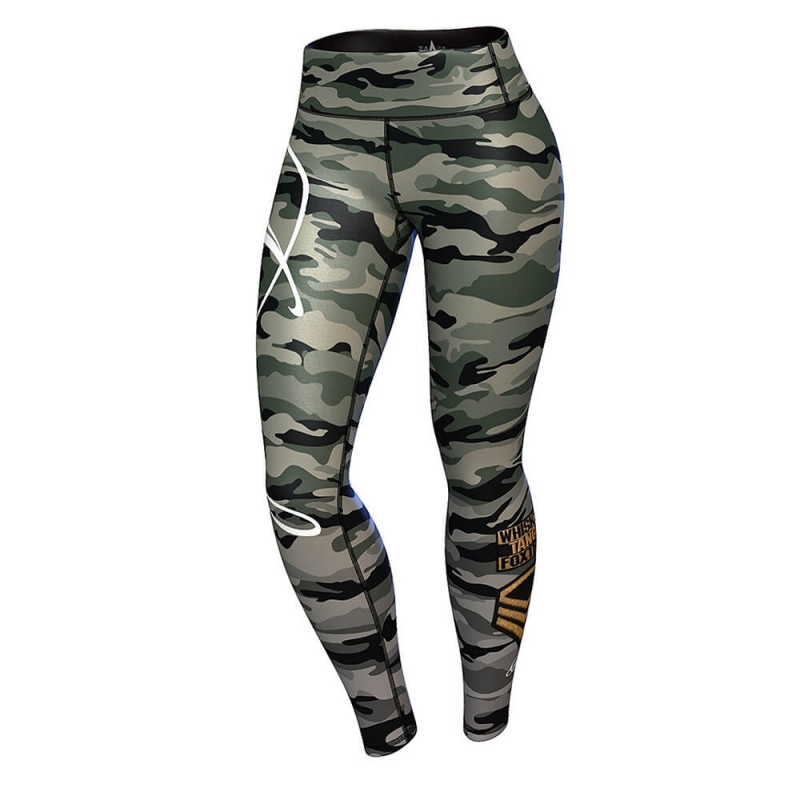 Kolla in Commando Leggings, green/mixed, Anarchy Apparel hos SportGymButiken.se