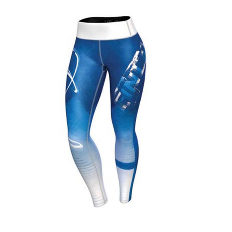 Kolla in Finland Nation Leggings 3.0, blue/white, Anarchy hos SportGymButiken.se