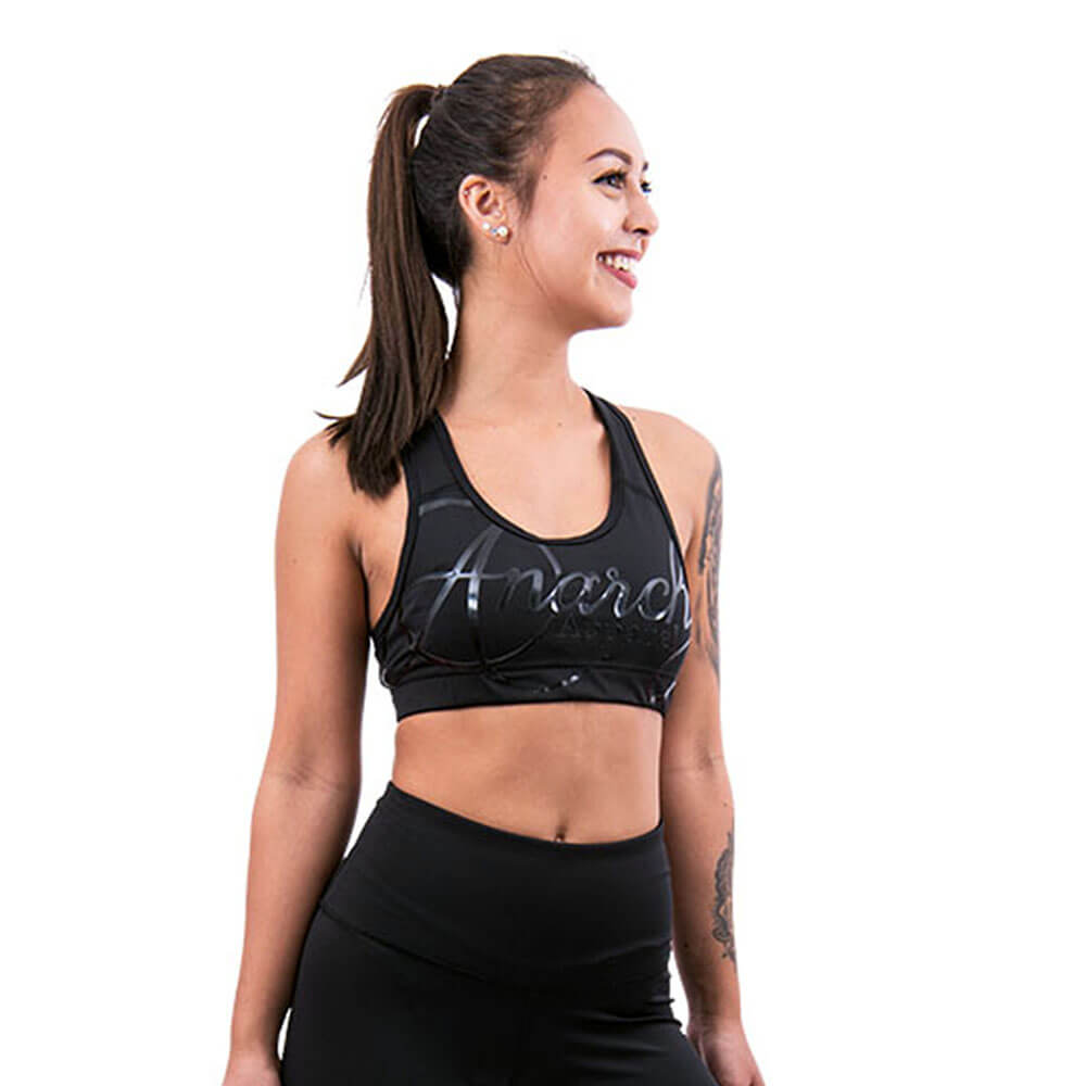 Stealth Compressions Bra, black/black, Anarchy Apparel