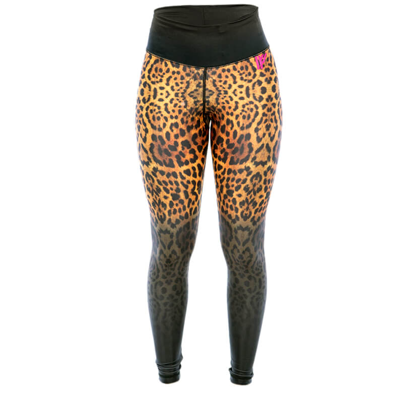 Kolla in Leogir Leggings, leopard, Iron Fist hos SportGymButiken.se