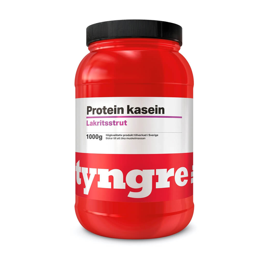 Tyngre Kasein, 1 kg, Lakritsstrut