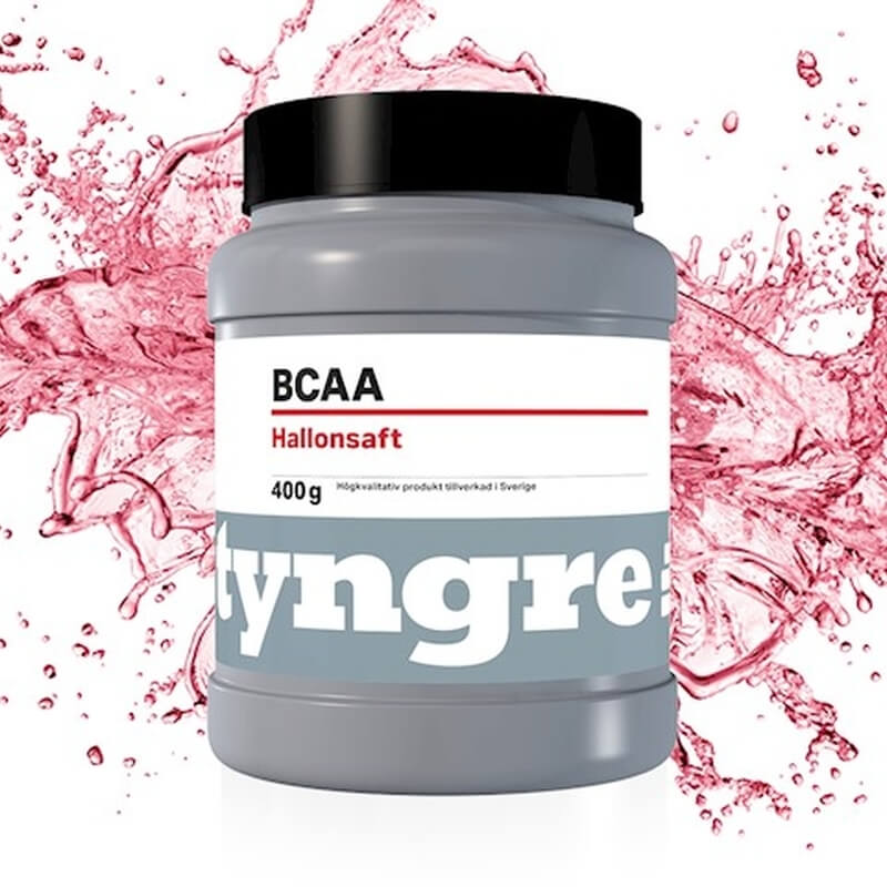 Kolla in Tyngre BCAA, 400 g, Hallonsaft hos SportGymButiken.se