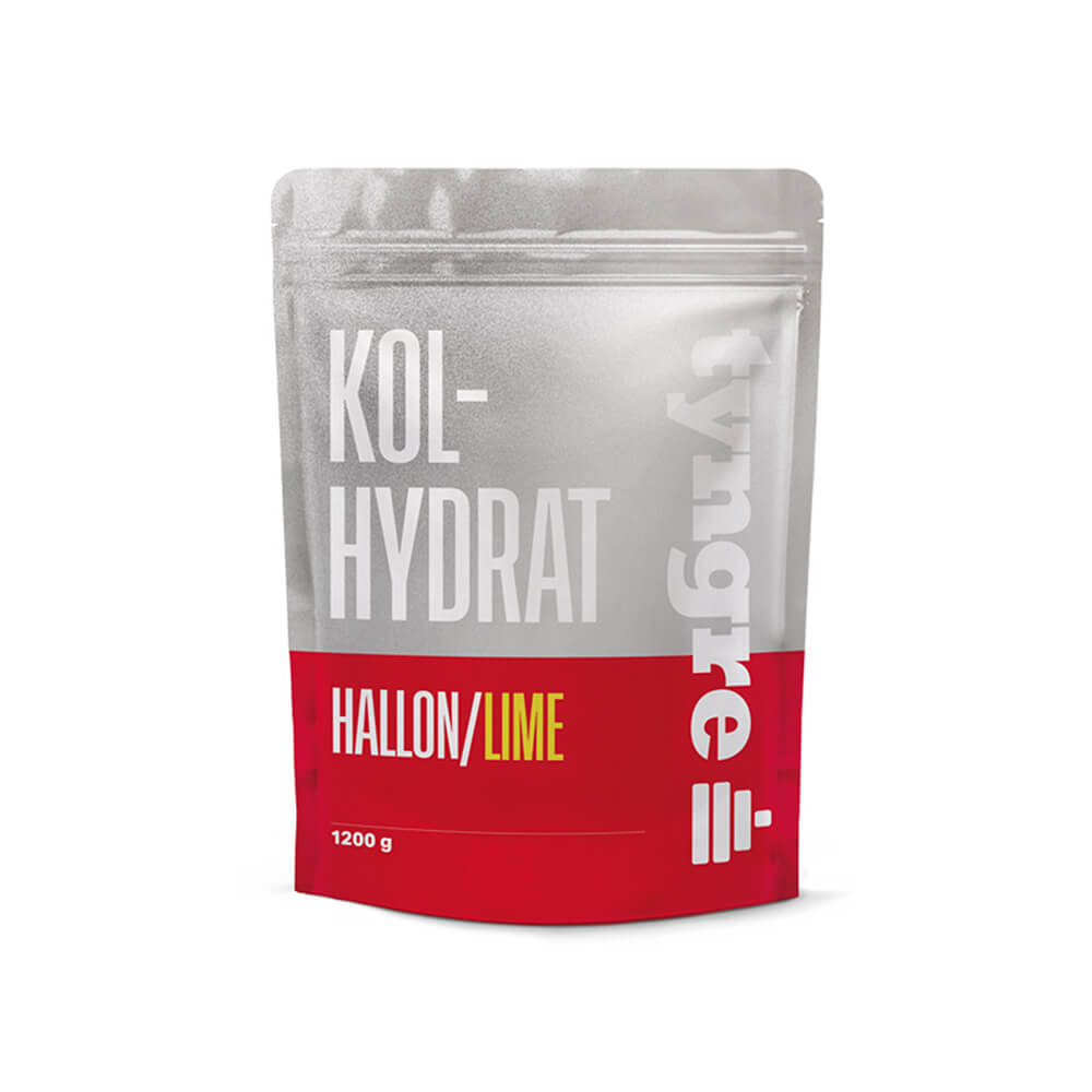 Tyngre Kolhydrat, 1200 g, Hallon/Lime