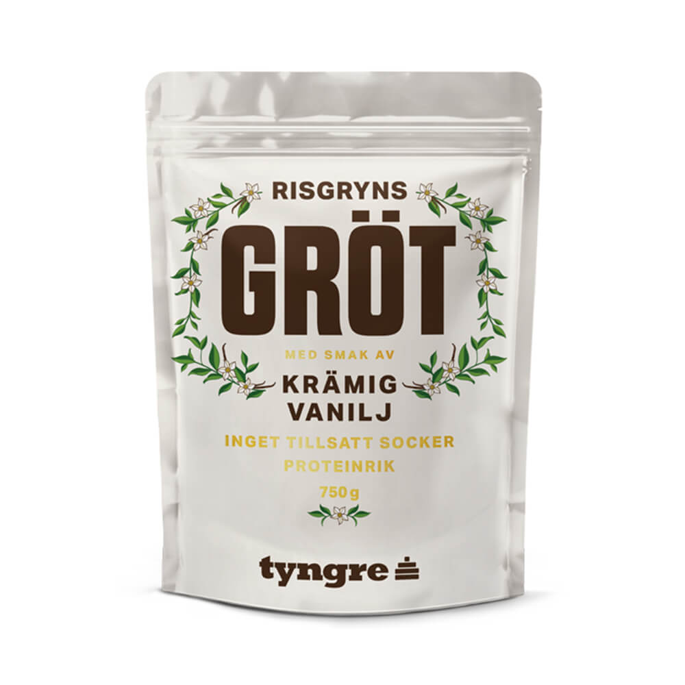 Tyngre Grötmix Risgrynsgröt, 750 g, Krämig Vanilj