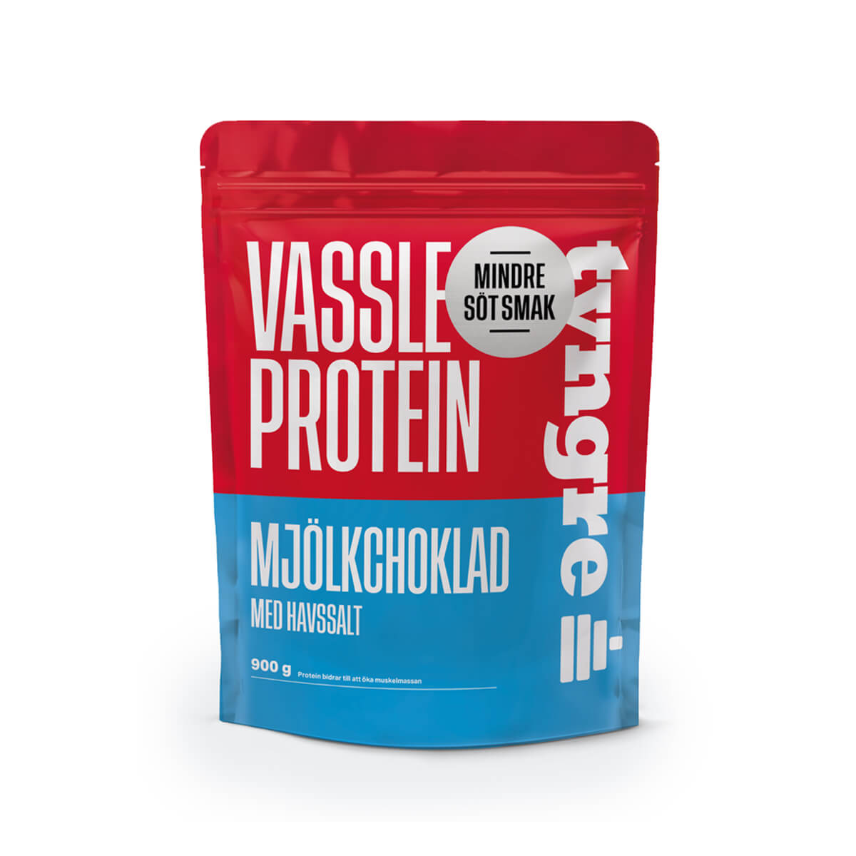Vassle, 900 g, Mjölkchoklad med Havssalt (mindre söt)