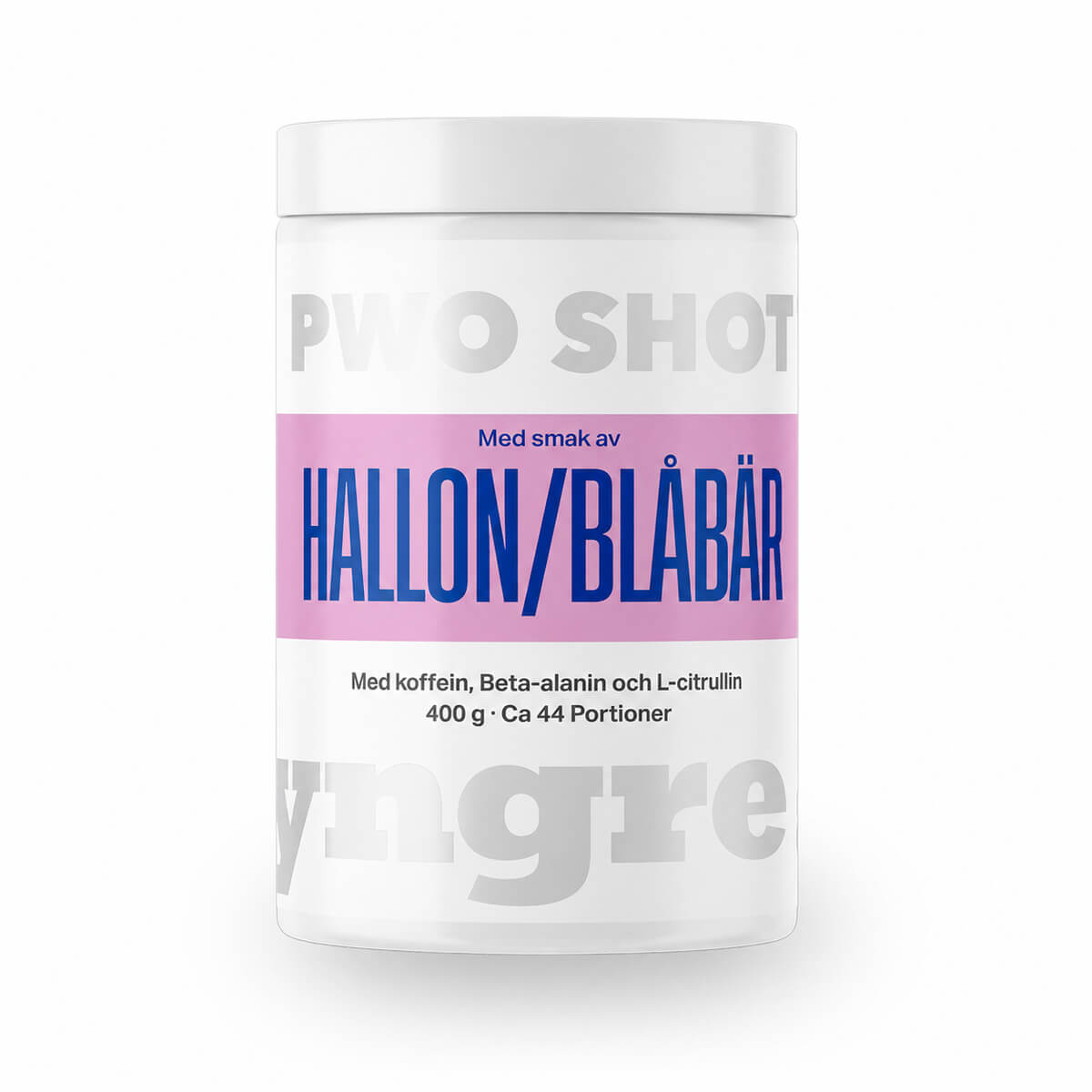 Kolla in PWO Shot, 400 g, Tyngre hos SportGymButiken.se