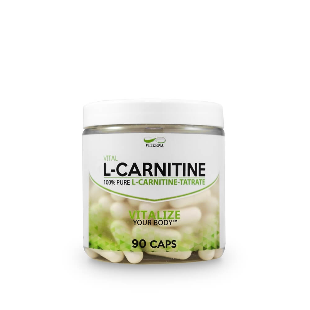 L-Carnitine, 90 kapslar, Viterna