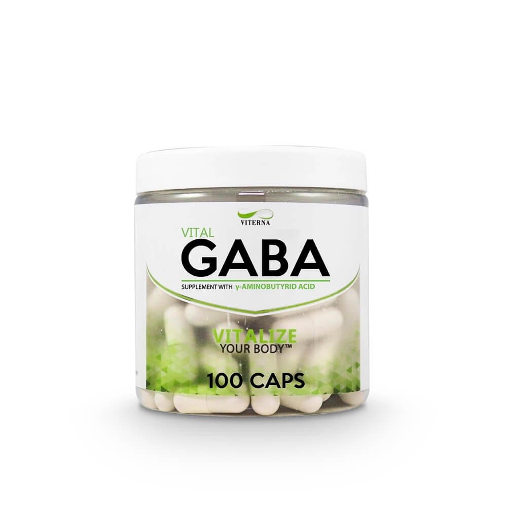 GABA 500 mg, 100 kapslar, Viterna