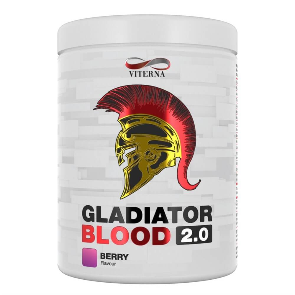 Kolla Gladiator Blood 2.0, 460 g, Viterna hos SportGymButiken.se