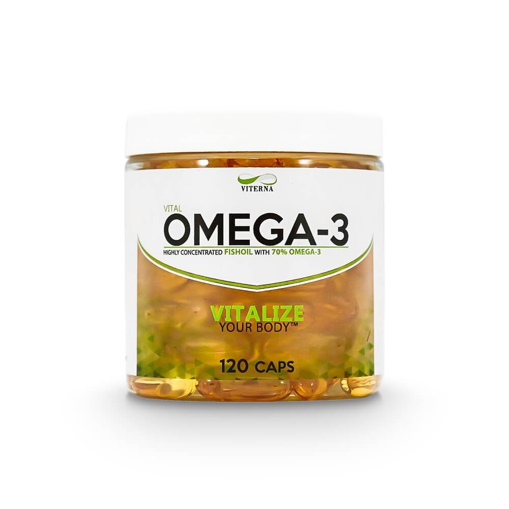 Kolla Omega-3, 120 kapslar, Viterna hos SportGymButiken.se