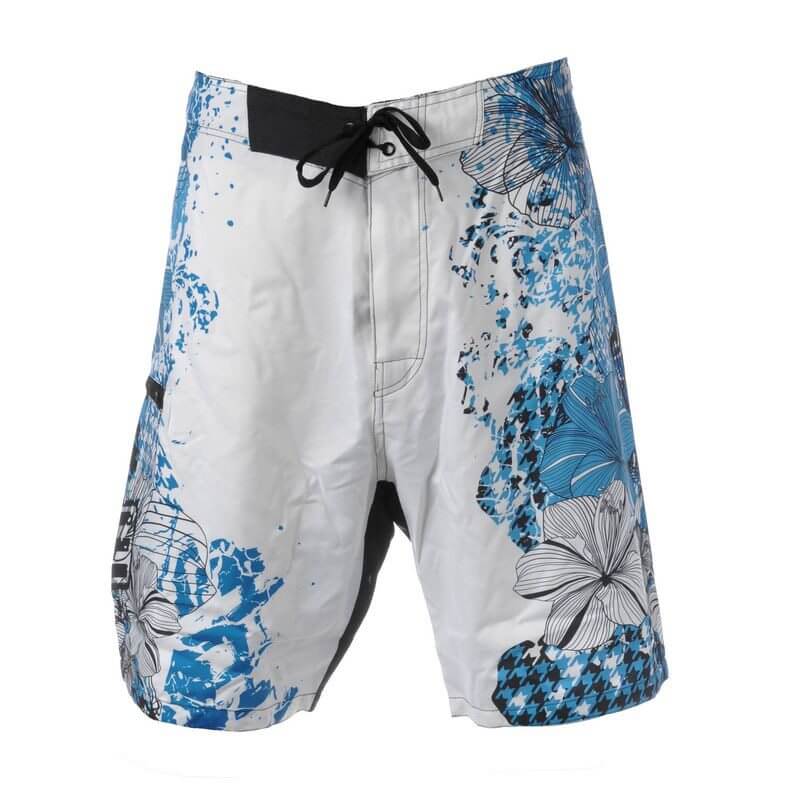 Board Shorts, vit/blå, Oxide