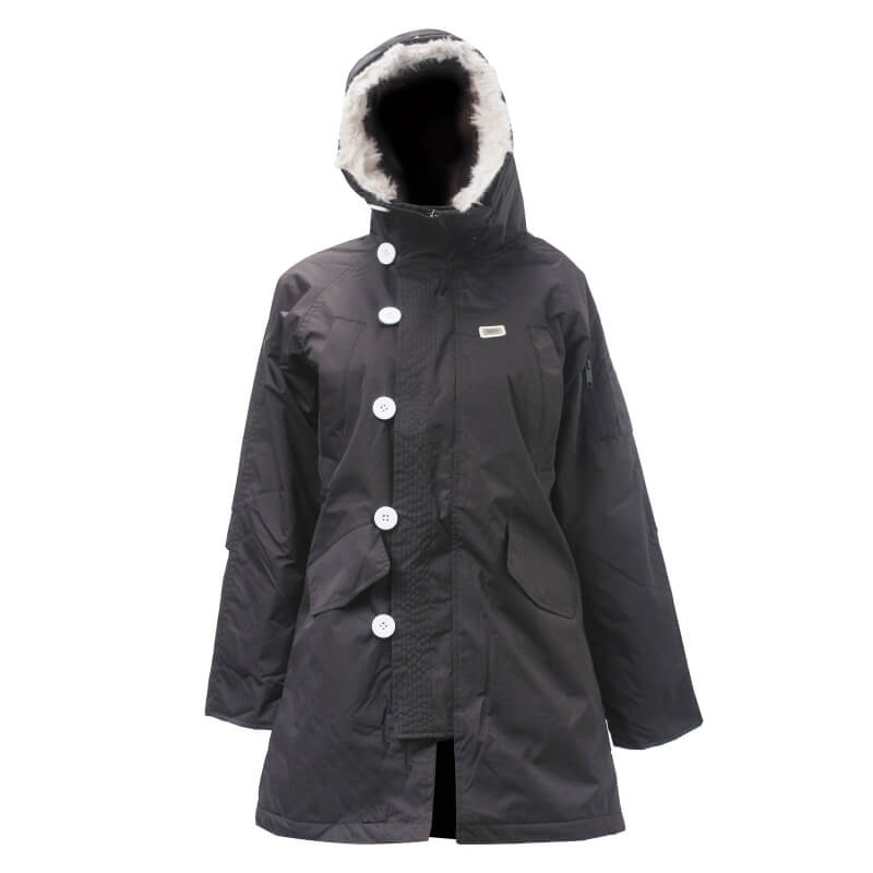 Kolla in Kvänum Padded Parka, black, 2117 of Sweden - Utförsäljning hos SportGym