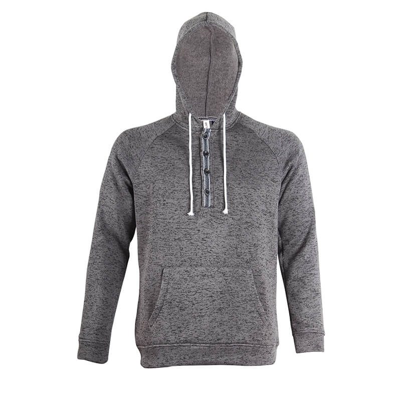 Kolla in Ljungby Wave Fleece Hood, dark grey, 2117 hos SportGymButiken.se