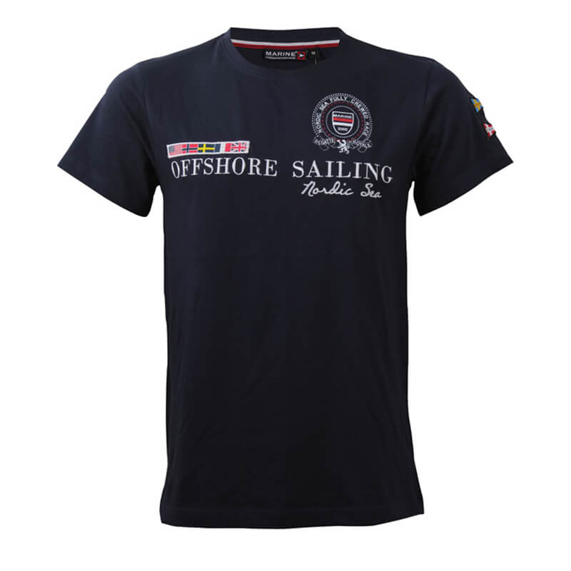 T-Shirt, navy, Marine