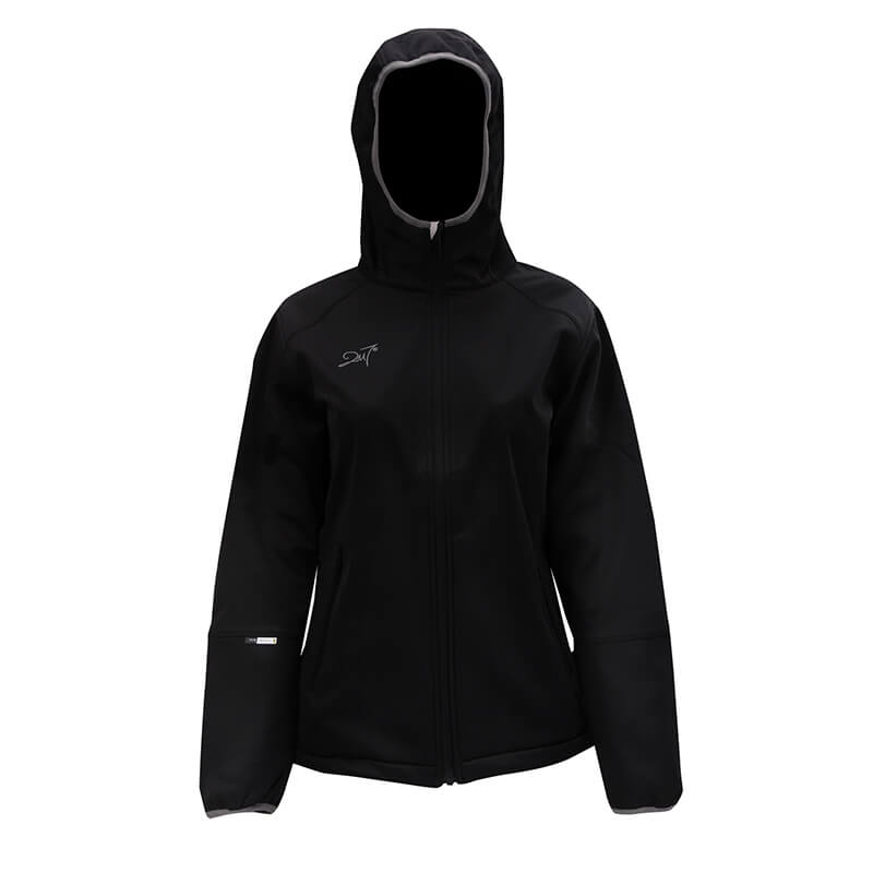 Kolla in Saxnäs Softshell Jacket With Hood, black, 2117 hos SportGymButiken.se