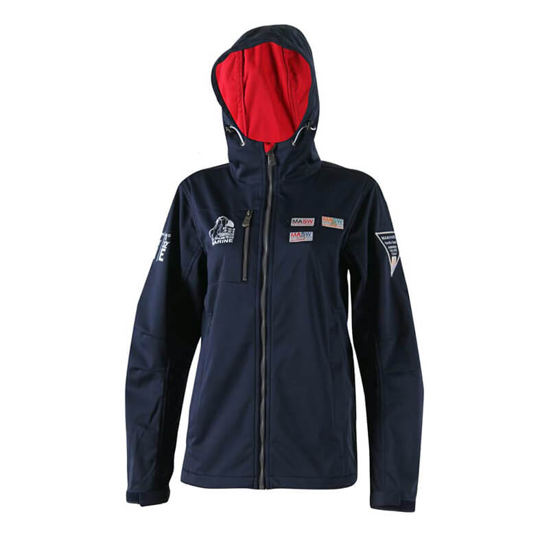 Kolla in Cardiff Softshell Jacket Women, navy, Marine hos SportGymButiken.se